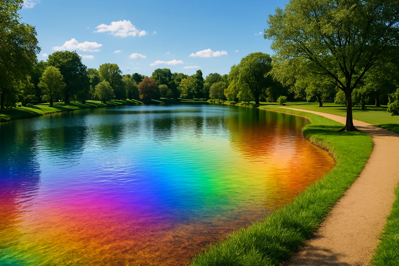 Hoofdfoto Regenboogmeer